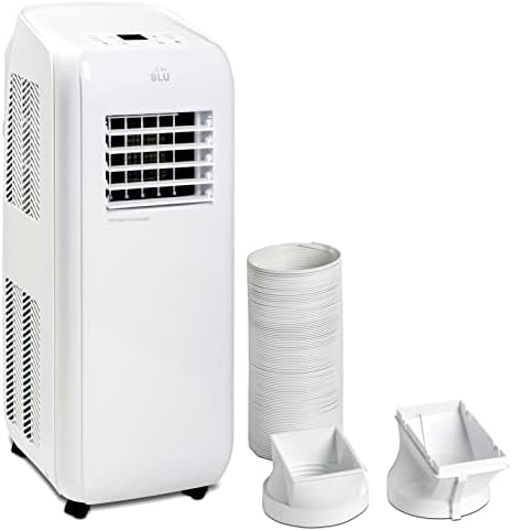Portable Air Conditioner 9000 BTU, 3-in-1 Cooling, Dehumidifier & Fan, 3 Fan Speeds, Digital Display, Remote Control, Window Kit, Energy Class A